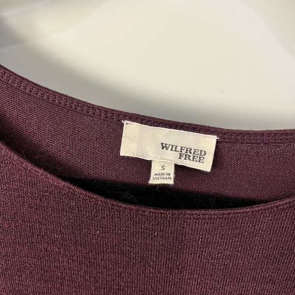 Wilfred Free COBER DRESS (purple/burgundy, size S) - Picture 3 of 5